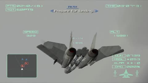 Ace Combat 4 Shattered Skies - No Commentary Playthrough - Mission 11 - Normal