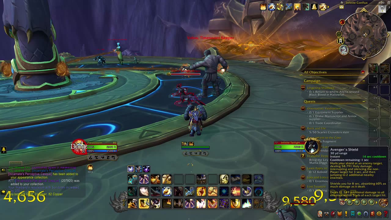 World of Warcraft Paladin Dawn of the Infinite Temporal Vestibule