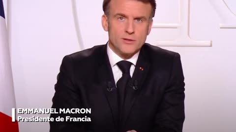 Macron se pronuncia en contra de un alto el fuego en Ucrania