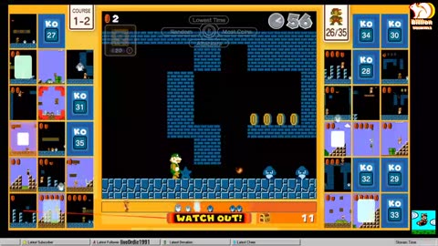 Super Mario Bros. 35 Course 1-2 in 1:20