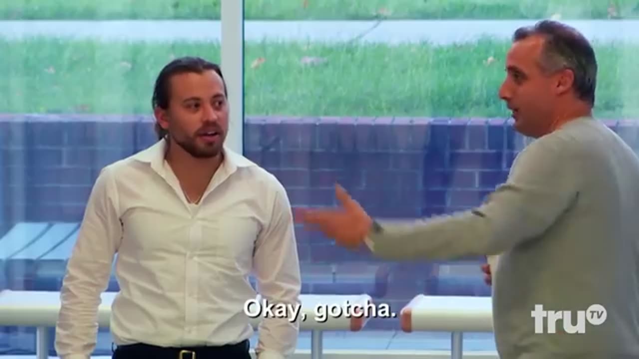 Impractical Jokers - Joe Tries to Convince Man to Work at Sperm Bank (Clip)