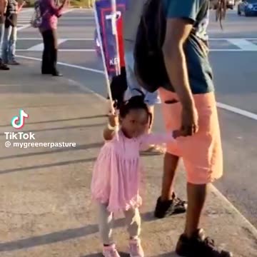 This is so wonderful. President Trump has supporters of all colors and ages.