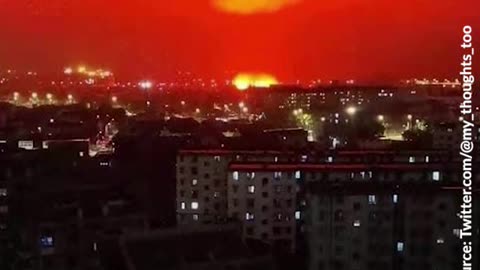 Viral Video: Mysterious Blood-Red Sky Causes Panic Among People In China's Zhoushan - Watch