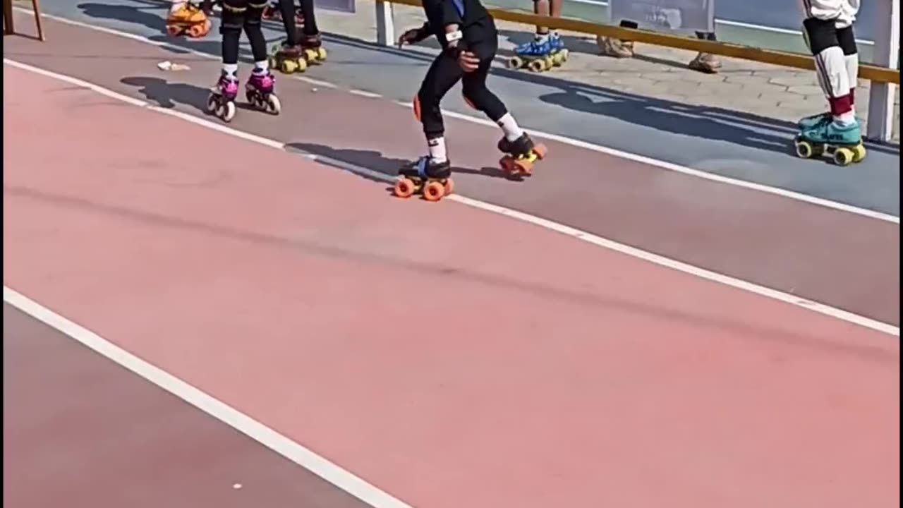 Skating practice on quads | Skating | #rumble #rumble studio #skating #skaterharshalidhankhola