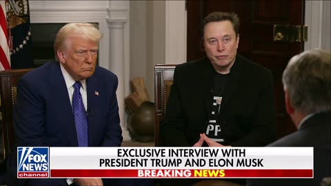 Sean Hannity Sits Down with President Trump and Elon Musk for an Exclusive Interview