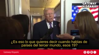 Trump reaffirms his stance on immigration from unstable countries