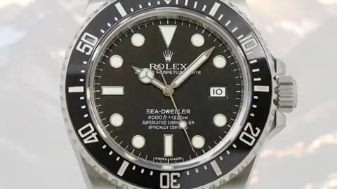 ROLEX SEA-DWELLER RANDOM ROULETTE DATE BLACK DIAL