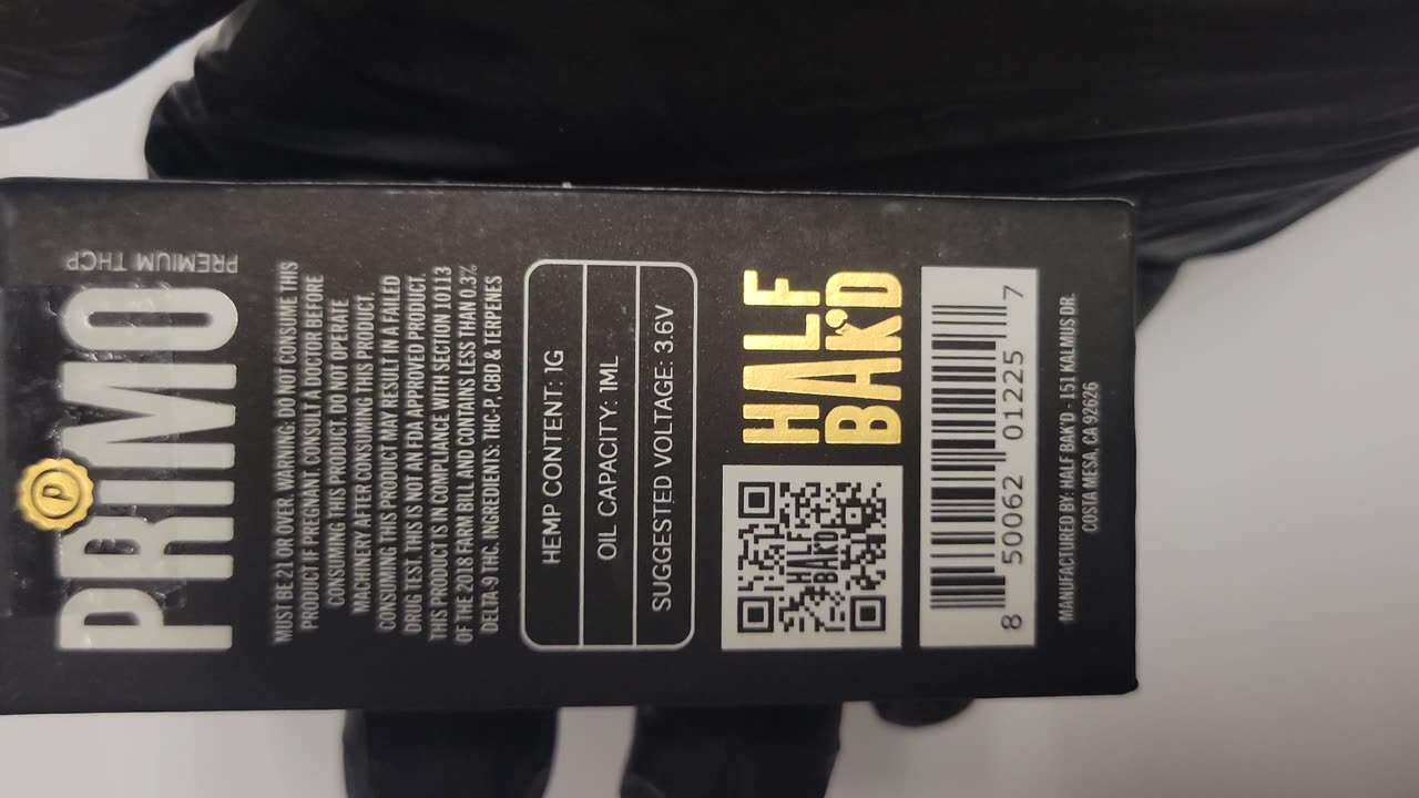 Primo Tropic Kush THCP CBD Vape Cartridge