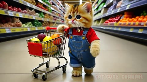 Kitty went to the market for fruit.