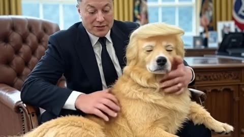 elon and dog