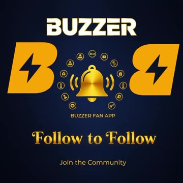 Follow to Follow on Buzzer fan app