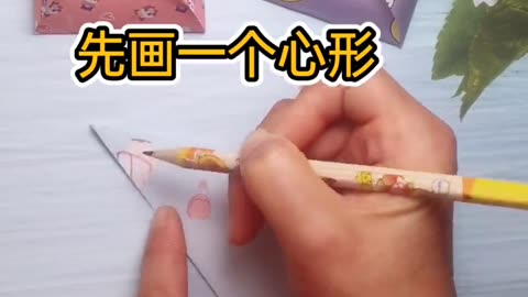 DIY Craft School hacks Origami craft paper gift idea #shorts