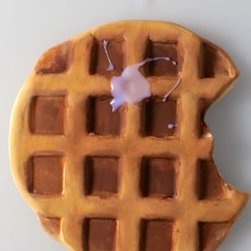A coaster so cute you'll want breakfast all day long! 🧇
