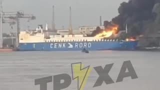 Russian Iskander-M missile struck a Turkish cargo vessel off the coast of Odessa, Ukraine.