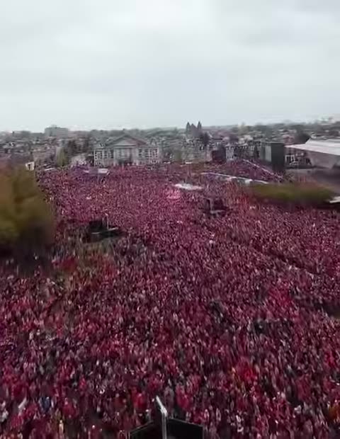 Amsterdam has fallen. Look how many pro Hamas gathered there today!