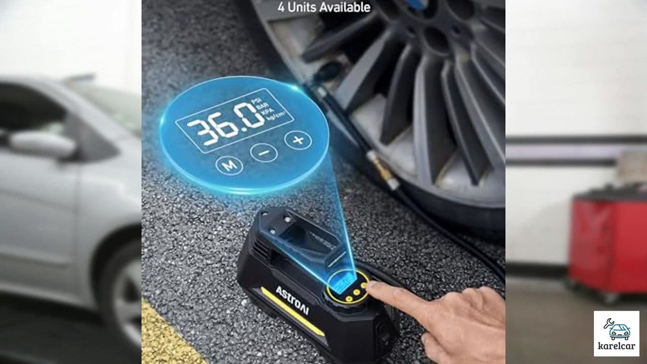 AstroAI Tire Inflator Portable Air Compressor Tire Air Pump