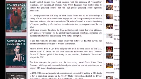 Trump, Alex and intelligence connections.