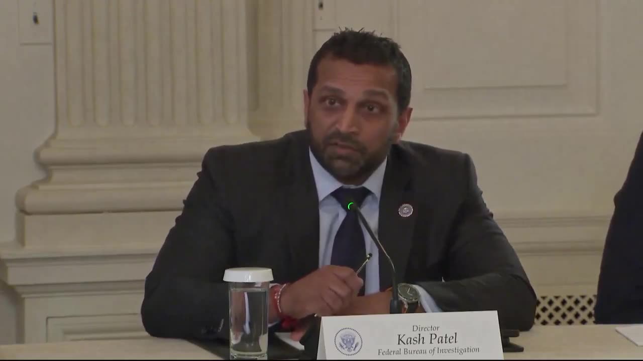FBI Director Kash delivers remarks on Antifa