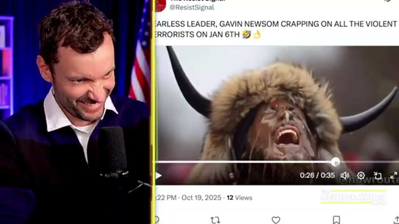 Newsom AI VIDEO Literally SH*TS on Trump