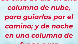 “La columna de nube y de fuego: Dios guía a su pueblo” exodo 13:21,22.#shortvideo #shorts #ytshorts