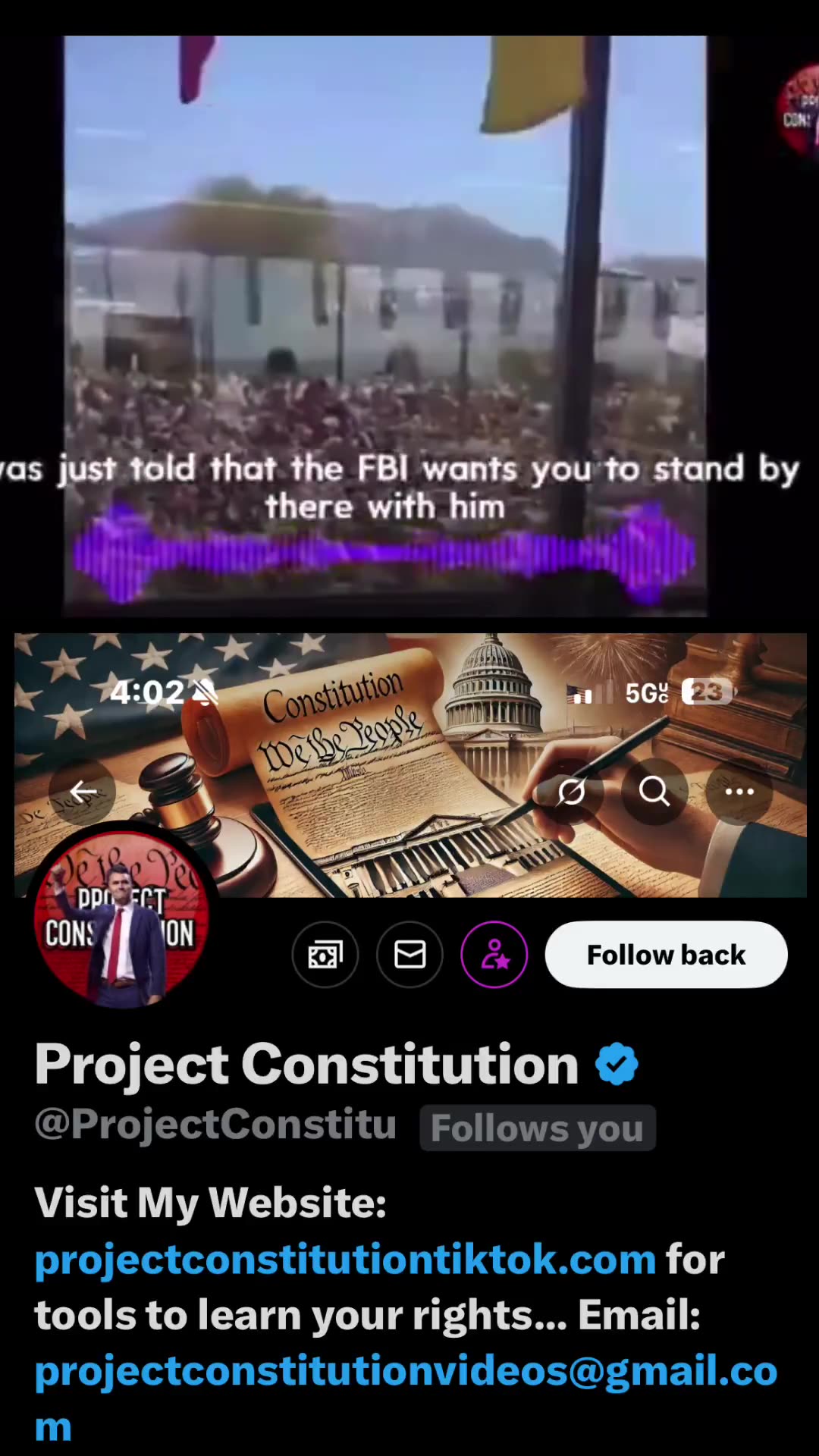 The FBI did give stand down orders on charlie kirk team