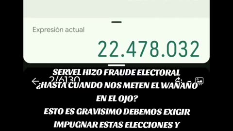 Chile - Piden explicar como votaron 22 millones en padrón electoral de solo 15
