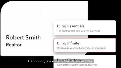 Blinq NFC Business Cards – Share Your Contact Details with Just One Tap!