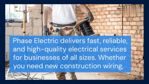 Essential Highlights Of Commercial Electrical for Safety and Efficiency