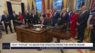 President Trump Makes an Announcement, Jan. 29, 2026