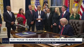 President Trump Makes an Announcement, Jan. 29, 2026