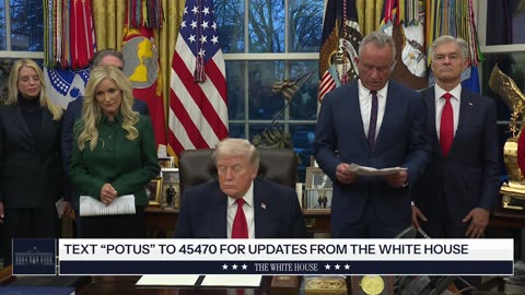 President Trump Makes an Announcement, Jan. 29, 2026