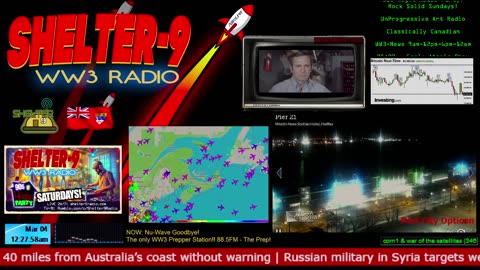 LIVE 24/7 Music/Wx/Prepping |MON-Jan13| WW3 FM