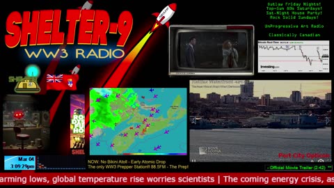 LIVE 24/7 Music/Wx/Prepping |MON-Jan13| WW3 FM