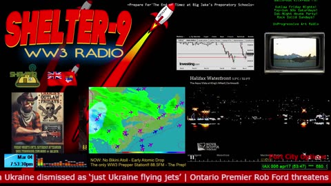 LIVE 24/7 Music/Wx/Prepping |MON-Jan13| WW3 FM