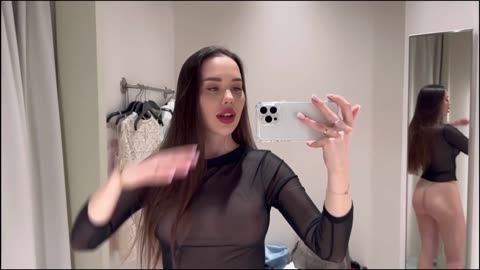 ❤️ My Tight Clothing Review - The Trend Of 2024! _ See Through Dress _ Dressing Room