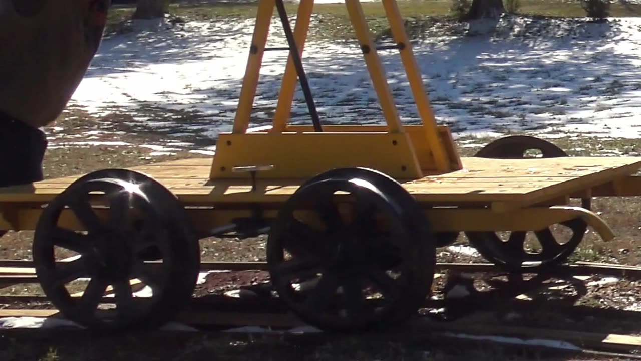 Rolling start handcar