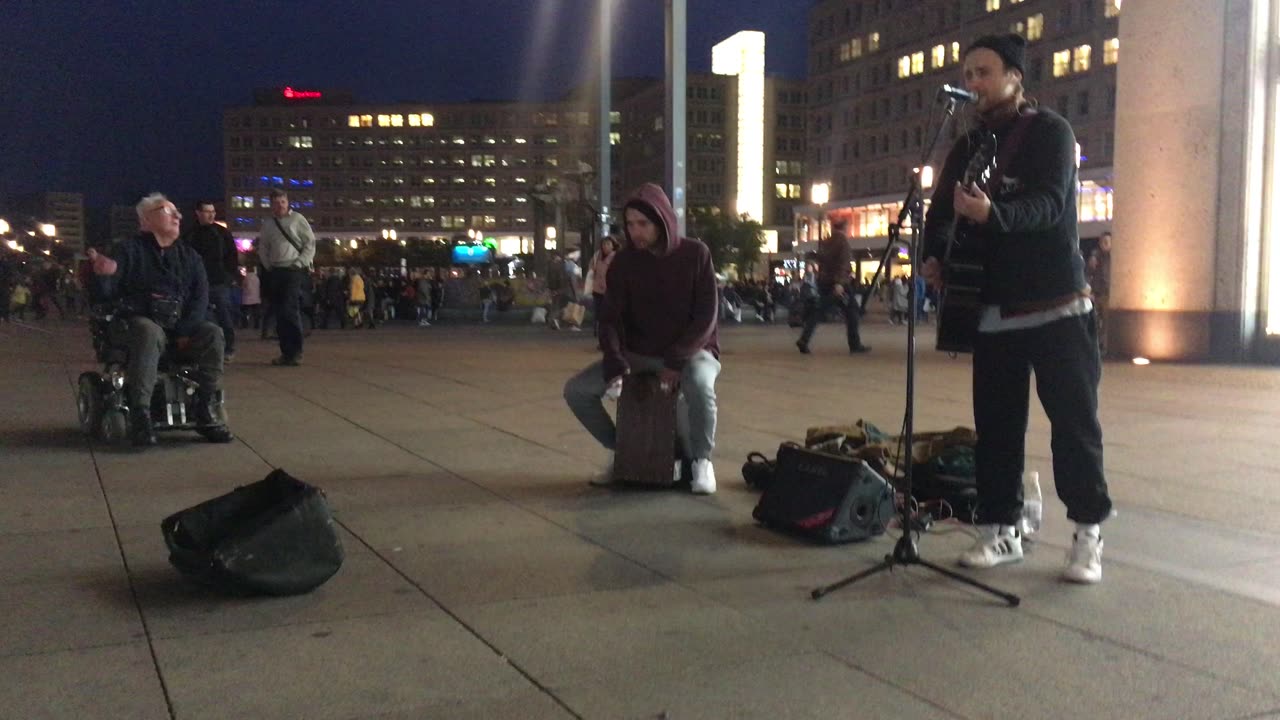 Germany, Alexander Platz 🇩🇪 Street song