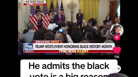 Why Want The Mainstream Media Cover That President Trump Just Said He Loves Black Community??