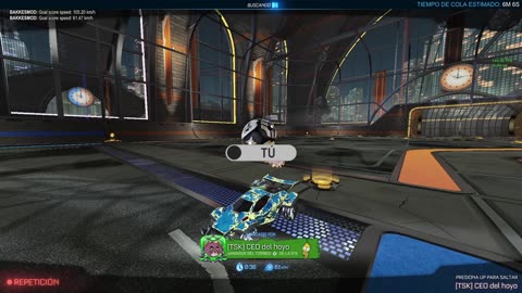 Rocket League - 4v4 recordando a un amigo de la infancia (el s*men)