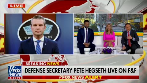 Defense Secretary Hegseth emphasizes all options available.