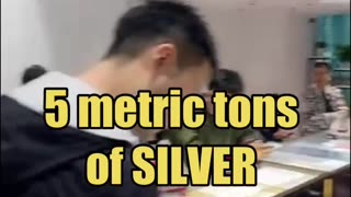 5 metric tons of physical #Silver has been completely SOLD OUT by this mainland China