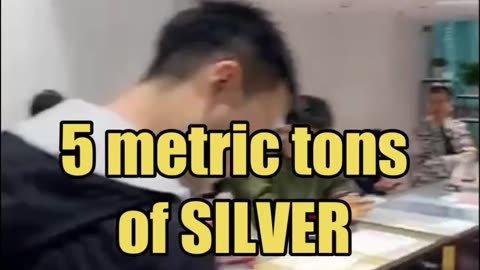 5 metric tons of physical #Silver has been completely SOLD OUT by this mainland China