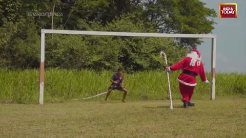 Santa Claus Brings Christmas Cheer to Brazilian Amazon Communities |