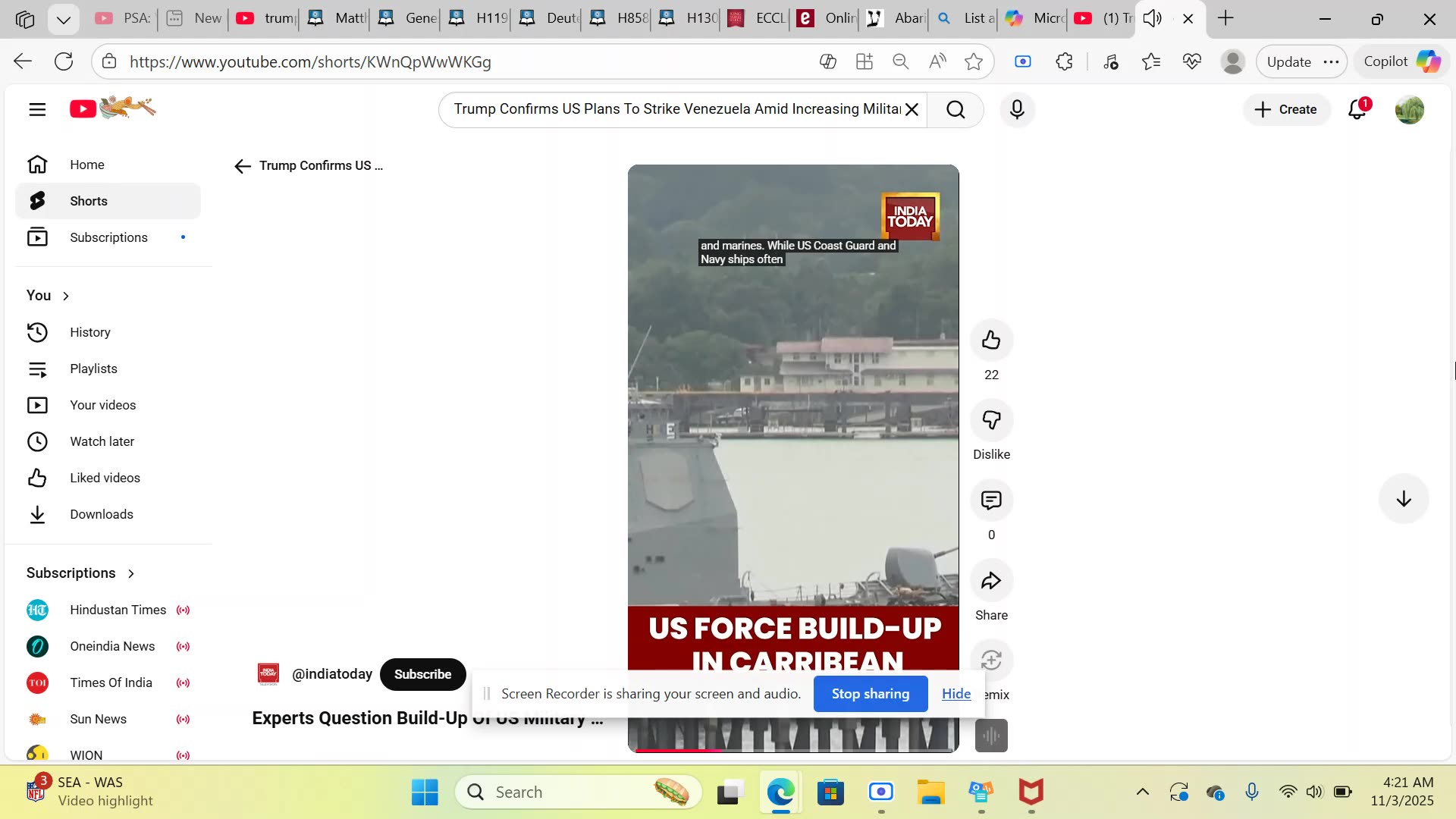 A great SWORD to take PEACE from the EARTH