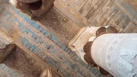 Stunning Pillars of the Dendera Temple of Hathor | TravelwithSaave