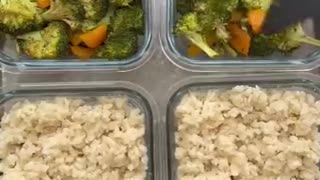 Breaking: Healthy high protein meal prep