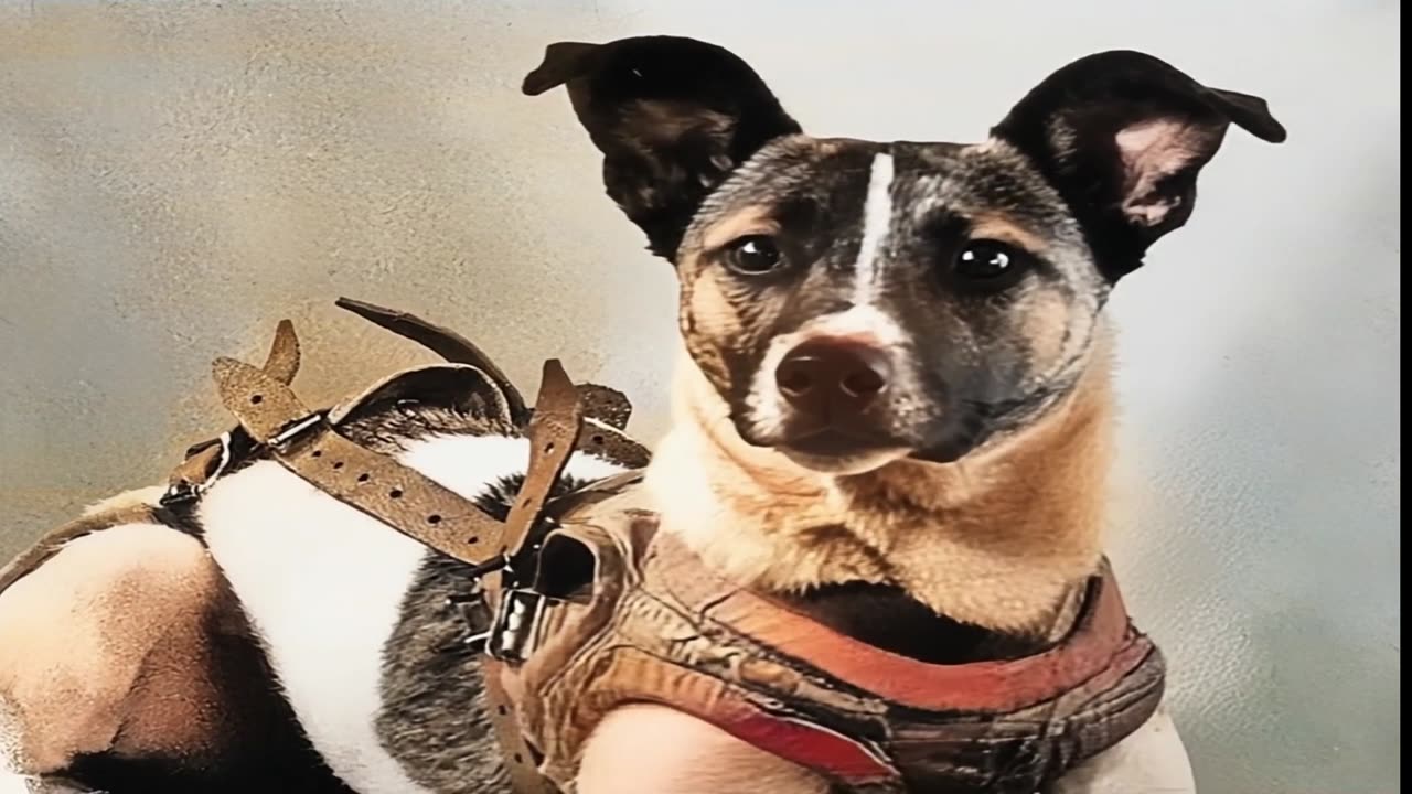LAIKA FIRST DOG IN SPACE SPUTNIK 2