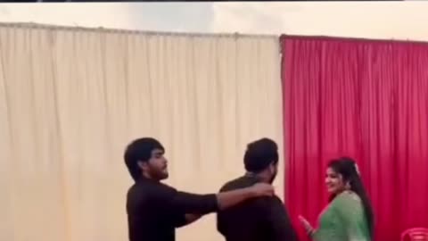 Lady funny moments think dance