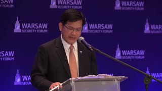 Taiwan calls for more support from Europe at Warsaw Security Forum