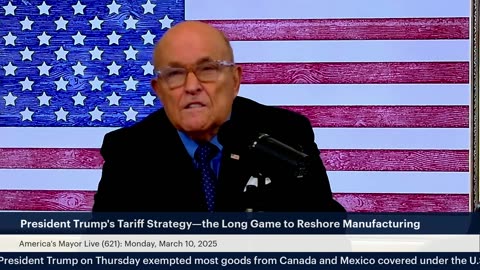 America’s Mayor Live (621): President Trump's Tariff Strategy—the Long Game to Reshore Manufacturing